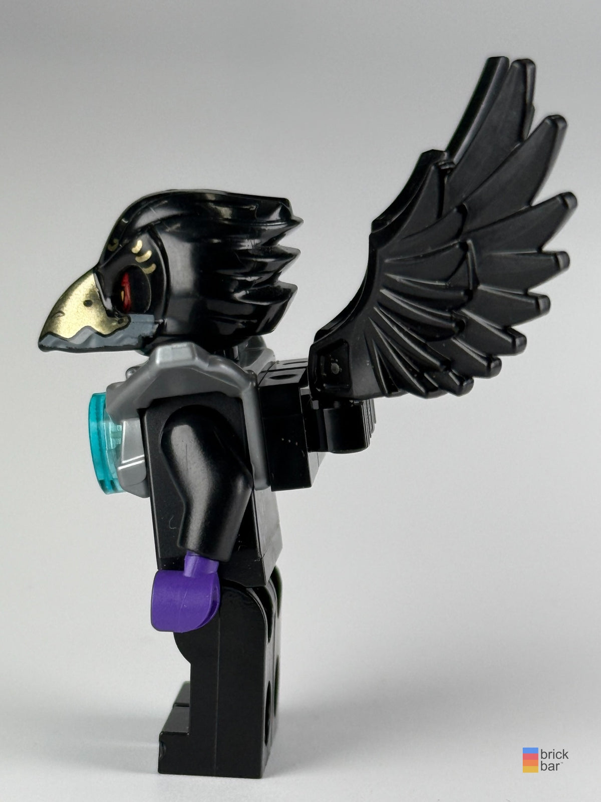 Razcal loc002 LEGO Legends of Chima minifigure side — Brick Bar™