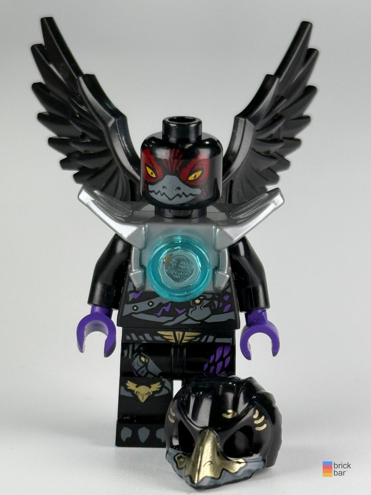 Razcal loc002 LEGO Legends of Chima minifigure alternate face — Brick Bar™