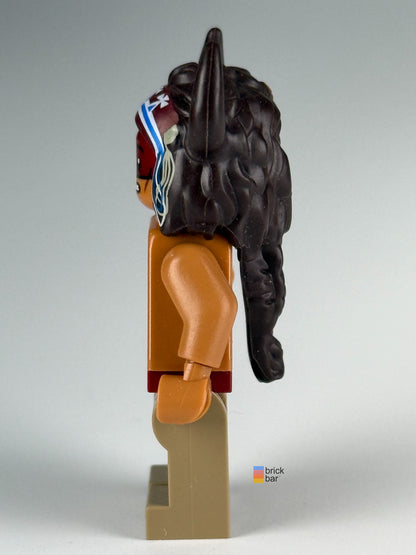 Red Knee tlr003 LEGO Lone Ranger side view, original Brick Bar photo