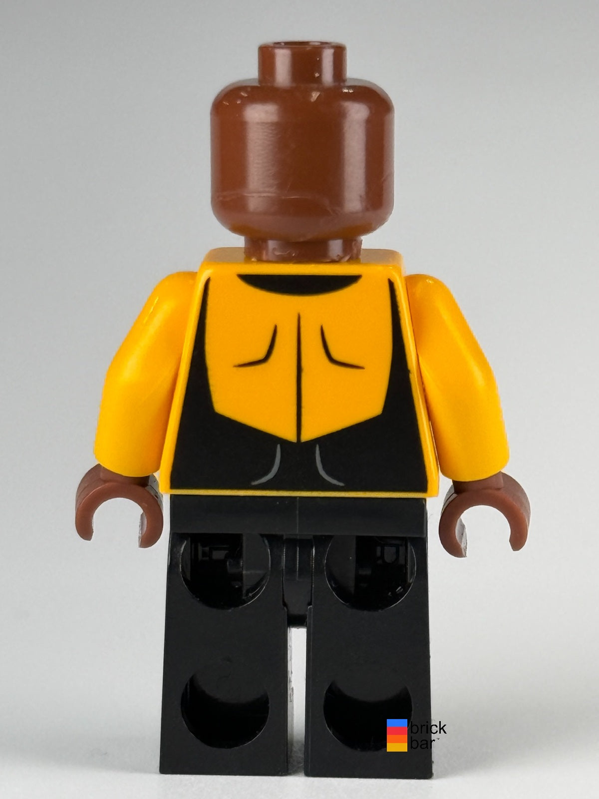 Power Man Luke Cage sh0104 LEGO Marvel minifigure — back view