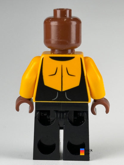 Power Man Luke Cage sh0104 LEGO Marvel minifigure — back view