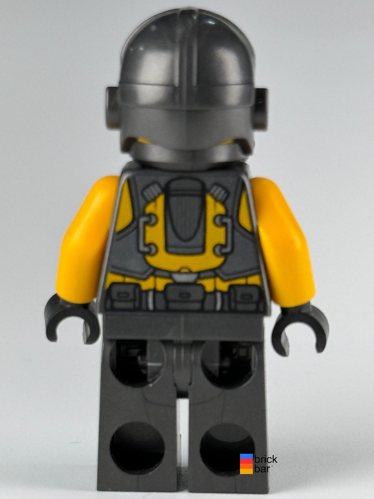 AIM Agent sh0624 LEGO Marvel Avengers minifigure, back view.