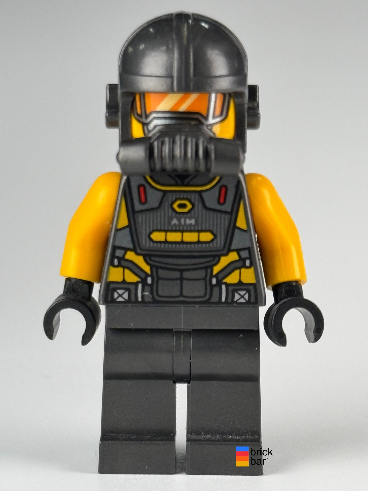 AIM Agent sh0624 LEGO Marvel Avengers minifigure, front view.