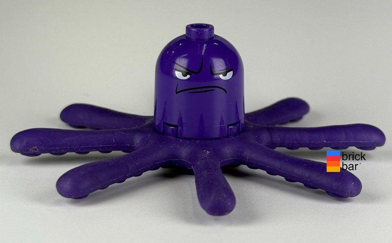 LEGO Toy Story Stretch dark purple octopus — front view