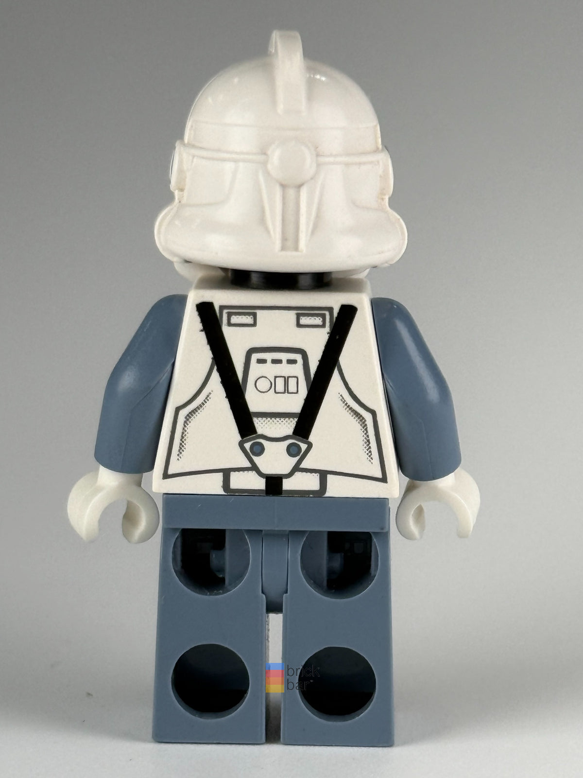 Clone Trooper V-wing Pilot sw0118 LEGO Star Wars minifigure back view – Brick Bar™