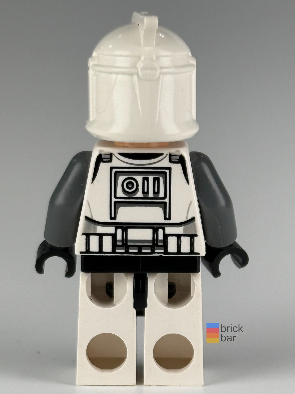 Clone Trooper Gunner Phase 1 Large Eyes sw0221 LEGO Star Wars minifigure back view – Brick Bar™
