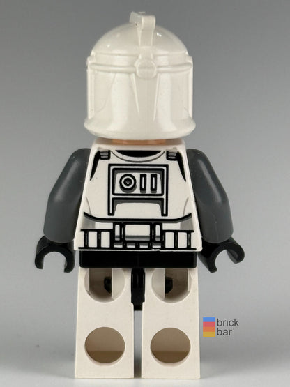 Clone Trooper Gunner Phase 1 Large Eyes sw0221 LEGO Star Wars minifigure back view – Brick Bar™