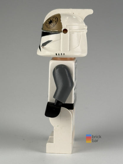 Clone Trooper Gunner Phase 1 Large Eyes sw0221 LEGO Star Wars minifigure side view – Brick Bar™