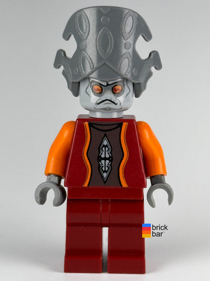Nute Gunray sw0242 LEGO Star Wars minifigure front view – Brick Bar™