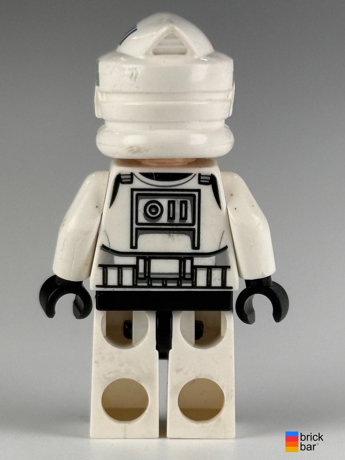 Clone ARF Trooper Razor / Stak sw0297 back view — original Brick Bar™ photograph