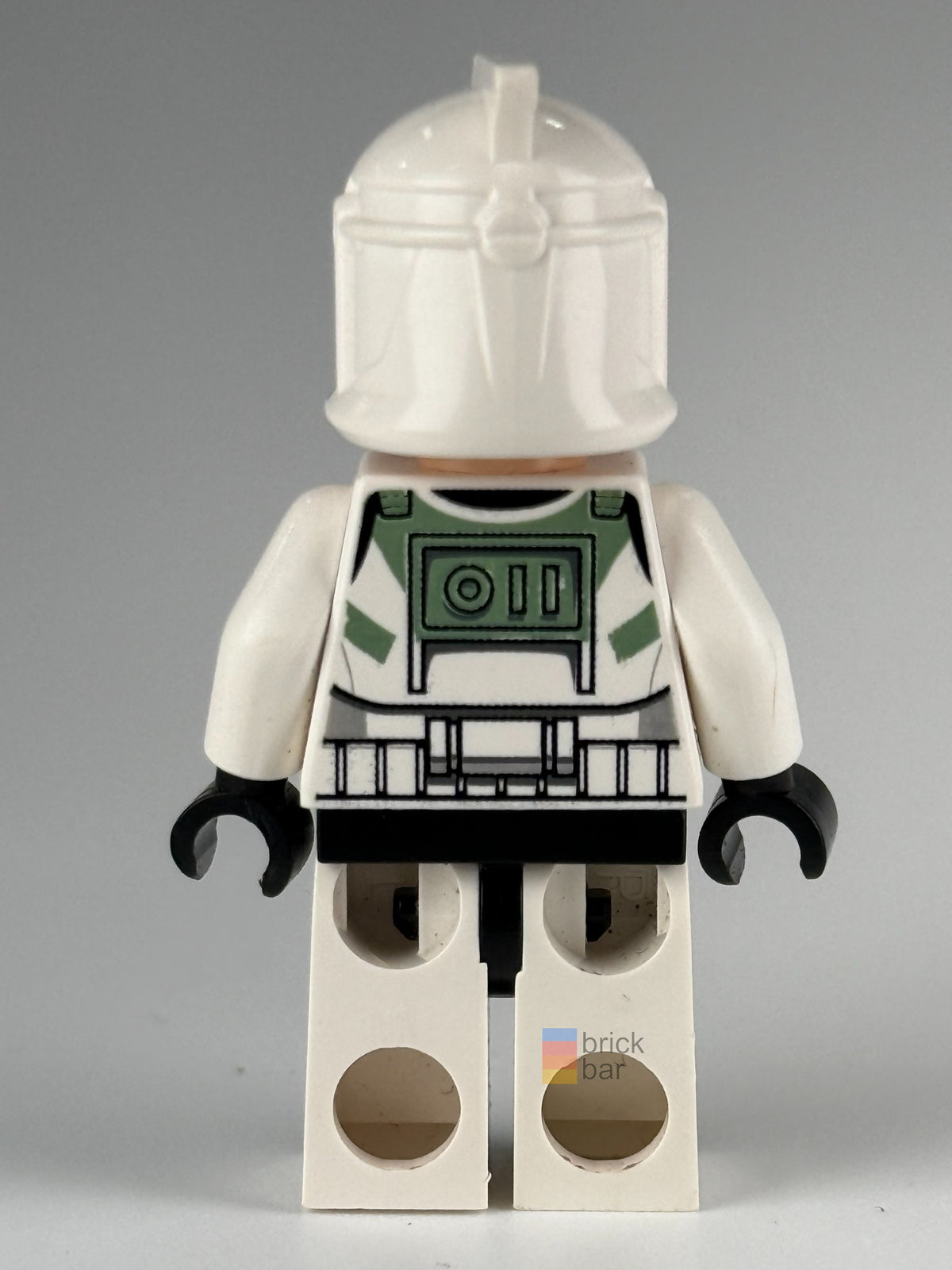 LEGO Star Wars Horn Company Clone Trooper sw0298 back view – Brick Bar™