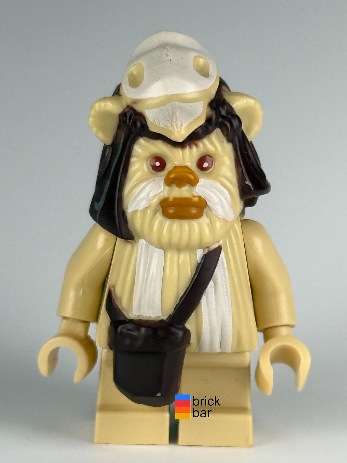 Logray (Ewok) sw0338 LEGO Star Wars minifigure front view – Brick Bar™