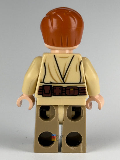 Obi-Wan Kenobi sw0535 LEGO Star Wars minifigure back view – Brick Bar™