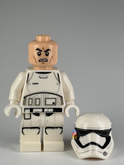 First Order Stormtrooper rounded mouth sw0667 LEGO Star Wars minifigure head-detail – Brick Bar™
