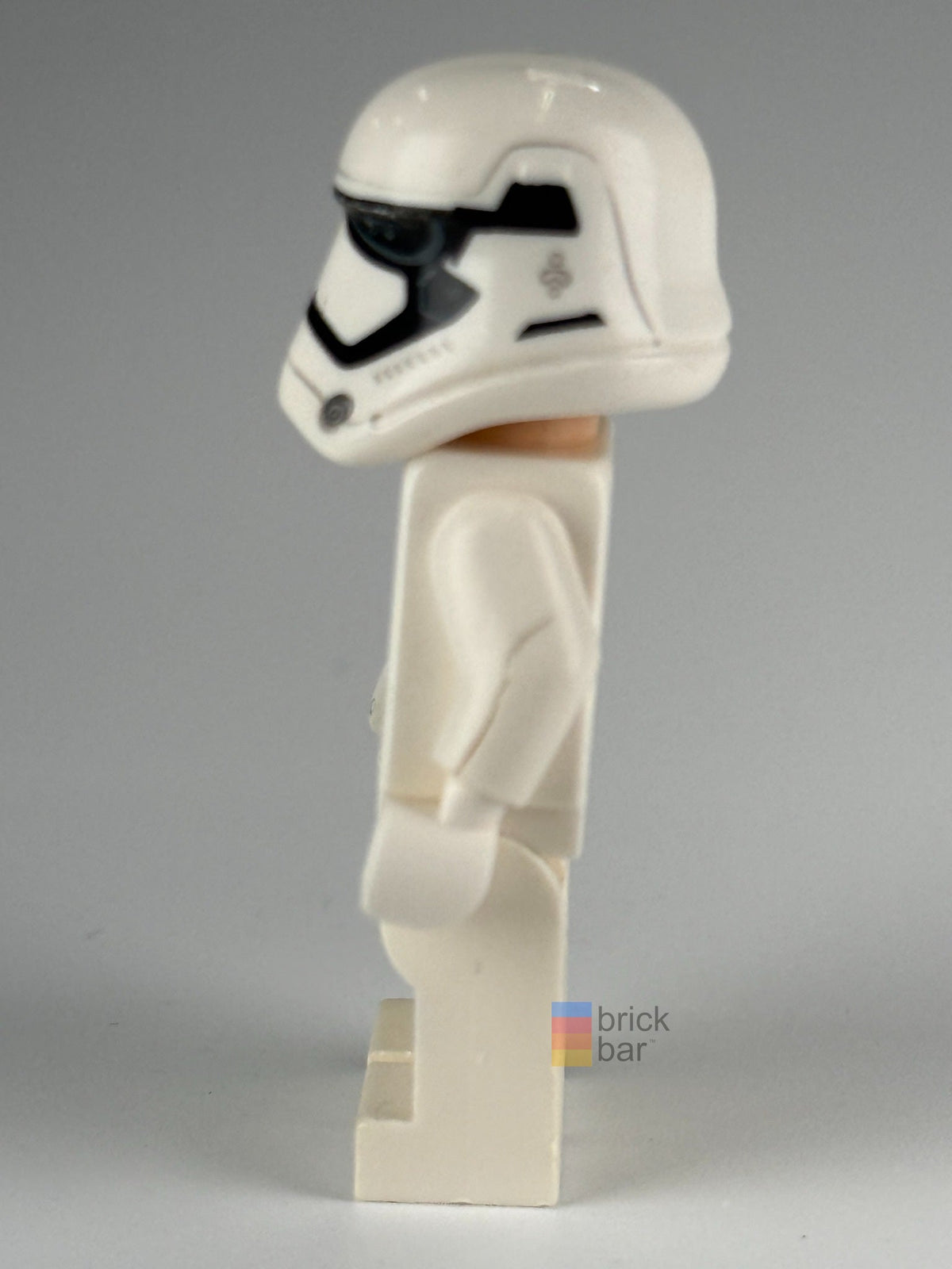 First Order Stormtrooper rounded mouth sw0667 LEGO Star Wars minifigure side – Brick Bar™