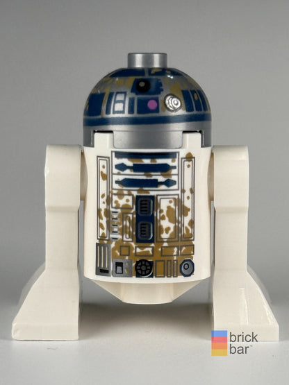 R2-D2 sw0908 LEGO Star Wars minifigure front view — Brick Bar™