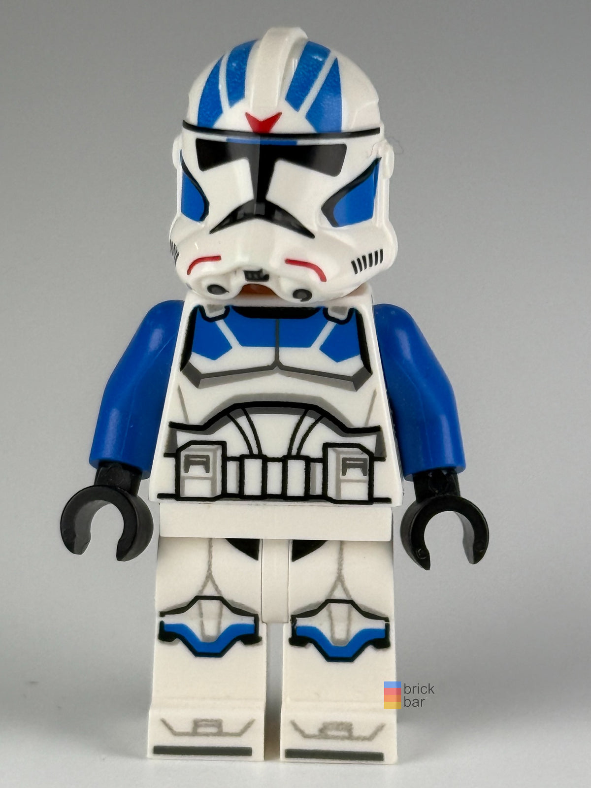 Clone Jet Trooper 501st Legion sw1093 LEGO Star Wars minifigure front view – Brick Bar™