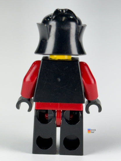 Shadow Knight cas257 LEGO® Knights' Kingdom II Minifigure back view — Brick Bar™