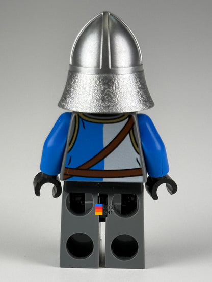 King's Knight cas530 LEGO® Castle Minifigure back view — Brick Bar™