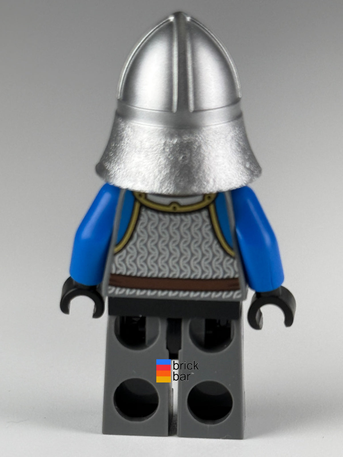 King's Knight cas536 LEGO® Castle Minifigure back view — Brick Bar™