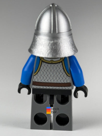 King's Knight cas536 LEGO® Castle Minifigure back view — Brick Bar™