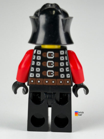 Castle Dragon Knight cas537 LEGO® Castle Minifigure back view — Brick Bar™