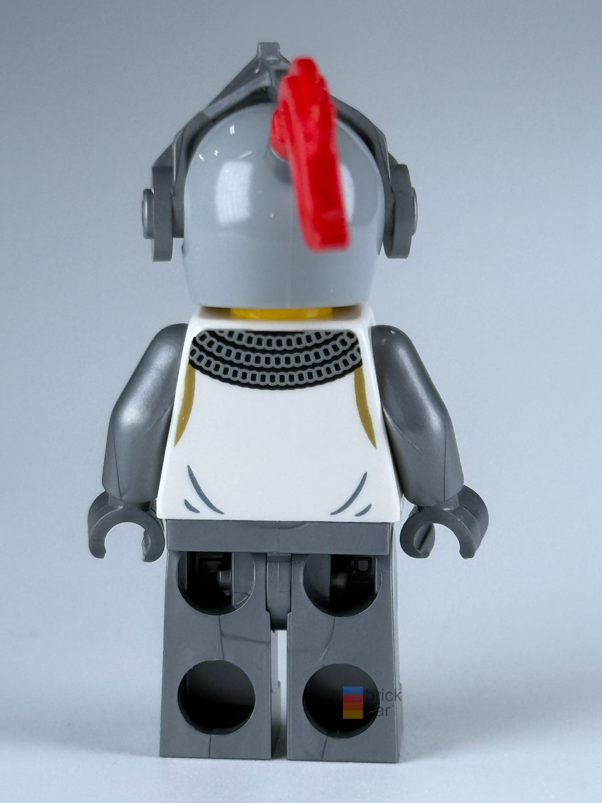 Horse Knight Champion cas590 LEGO® Castle Minifigure back view — Brick Bar™
