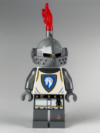 Horse Knight Champion cas590 LEGO® Castle Minifigure front view — Brick Bar™