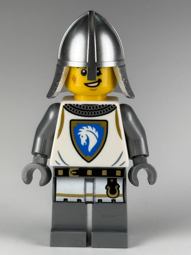 Horse Knight Spearman cas591 front — Brick Bar™