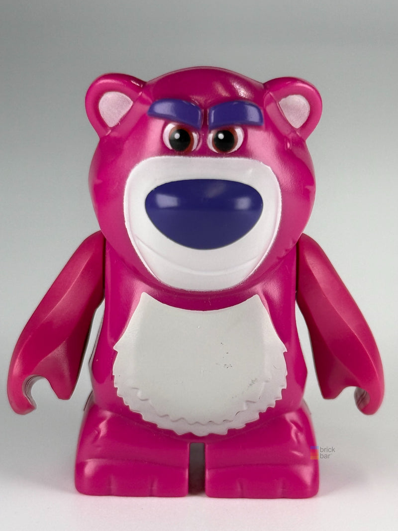 Lotso lotso1 LEGO® Toy Story figure front view — Brick Bar™