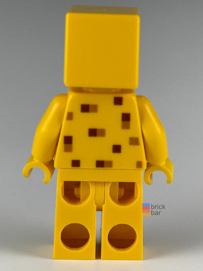 Ocelot Skin min107 LEGO® Minecraft Minifigure back view — Brick Bar™