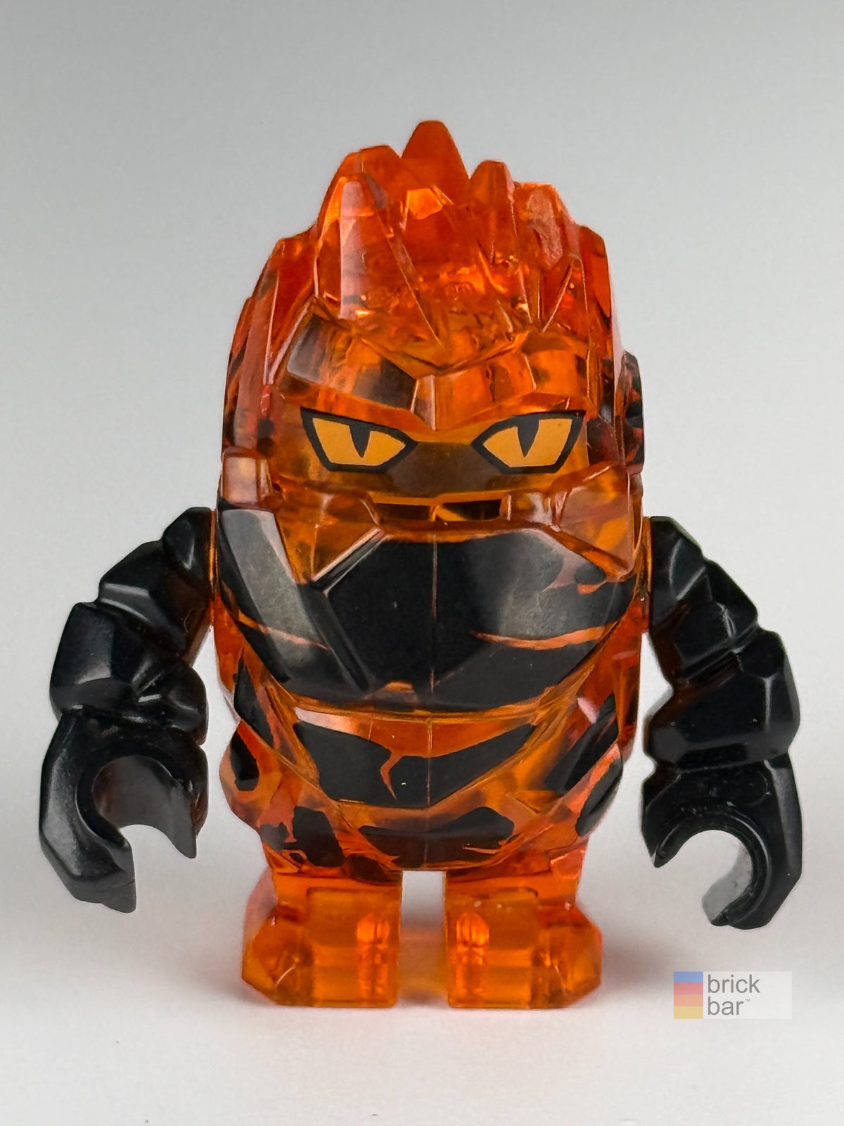 Firax pm025 LEGO® Power Miners Rock Monster front view — Brick Bar™