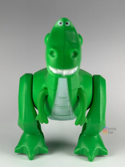 Rex rex01 LEGO® Toy Story dinosaur front view — Brick Bar™