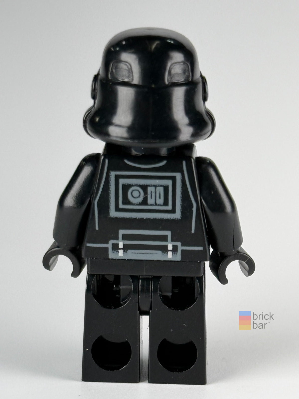Imperial Shadow Trooper sw0166b LEGO Star Wars minifigure back view — Brick Bar