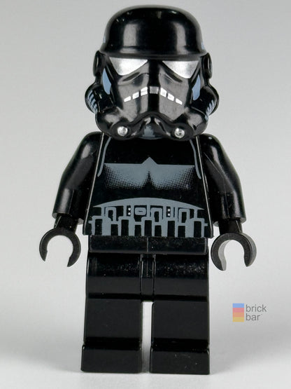 Imperial Shadow Trooper sw0166b LEGO Star Wars minifigure front view — Brick Bar