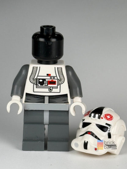 AT-AT Driver sw0262 with helmet removed showing black head