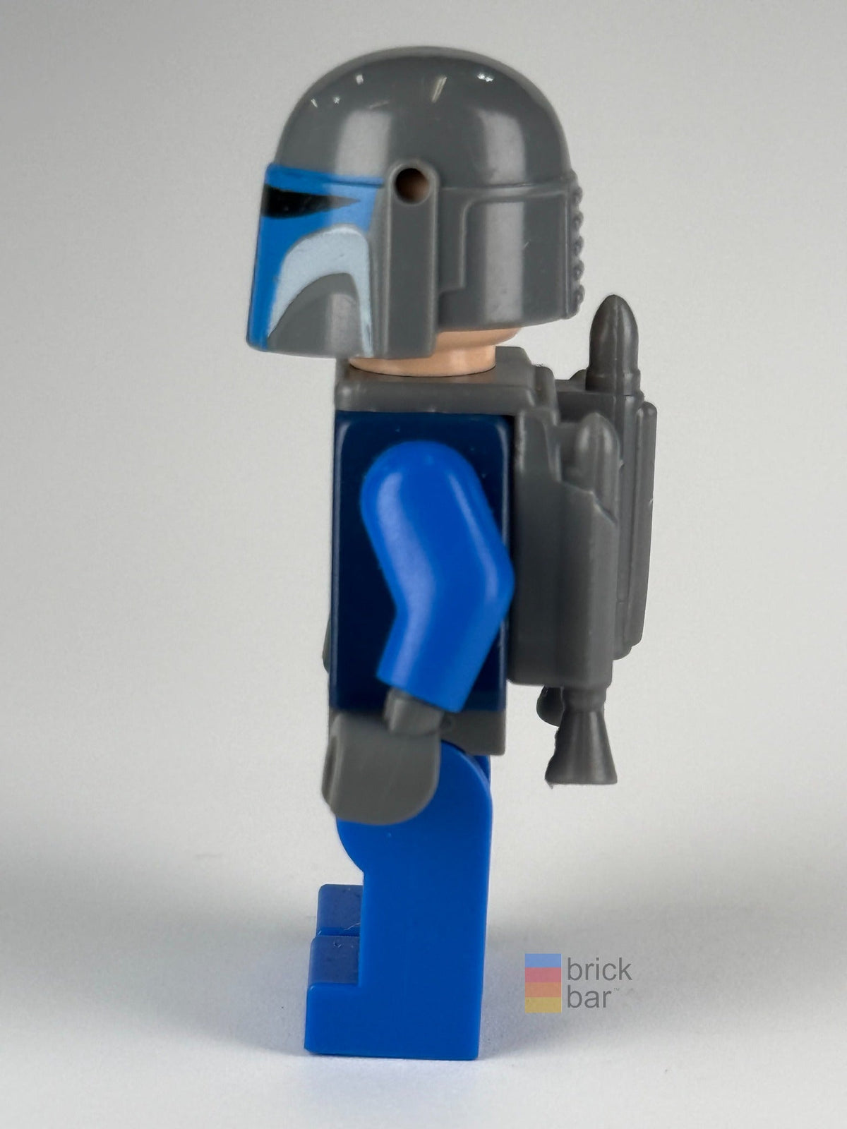 Mandalorian Death Watch Warrior sw0296 LEGO® Star Wars minifigure side with jetpack – Brick Bar