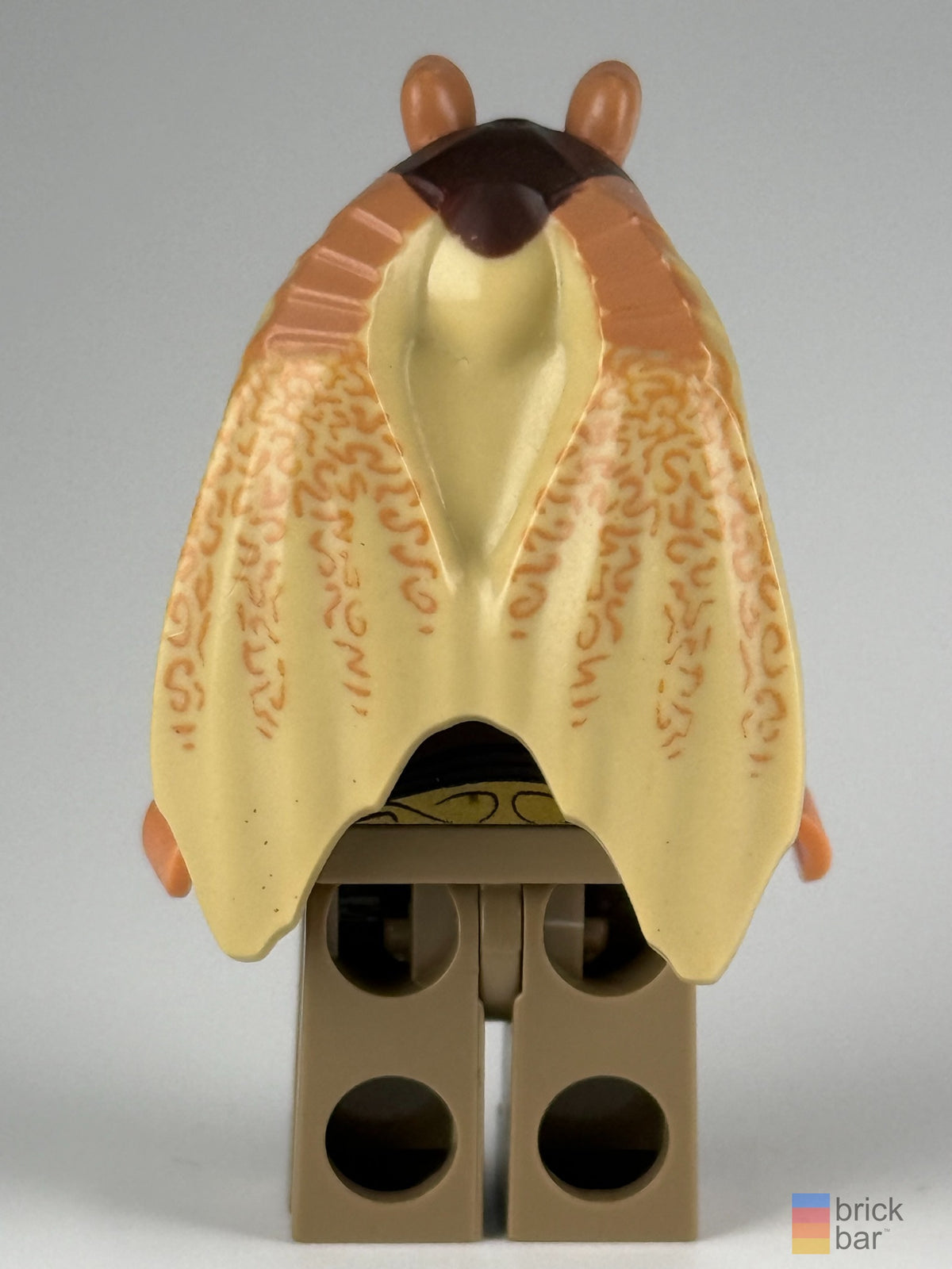 Gungan Soldier sw0302 LEGO Star Wars minifigure back view — Brick Bar™