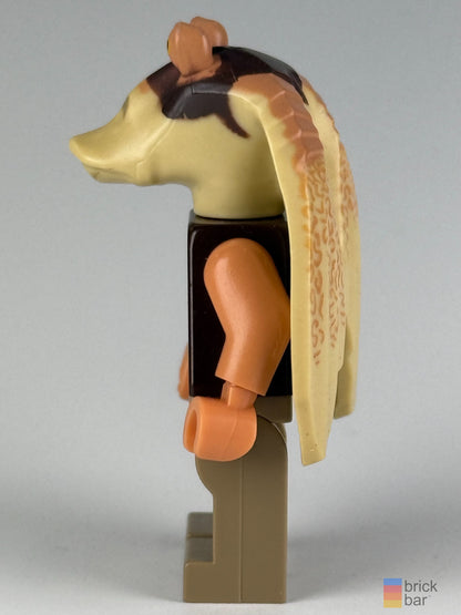 Gungan Soldier sw0302 LEGO Star Wars minifigure side view — Brick Bar™