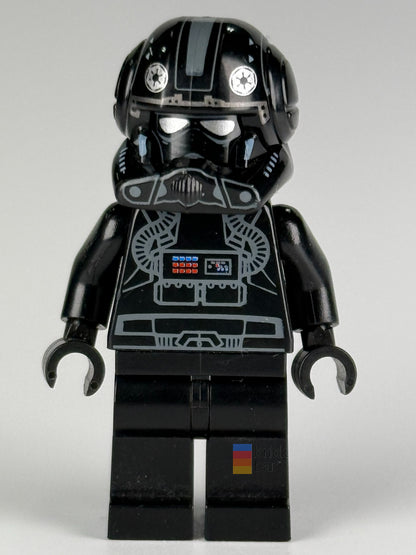 Imperial V-wing Pilot sw0304 LEGO Star Wars minifigure front view – Brick Bar