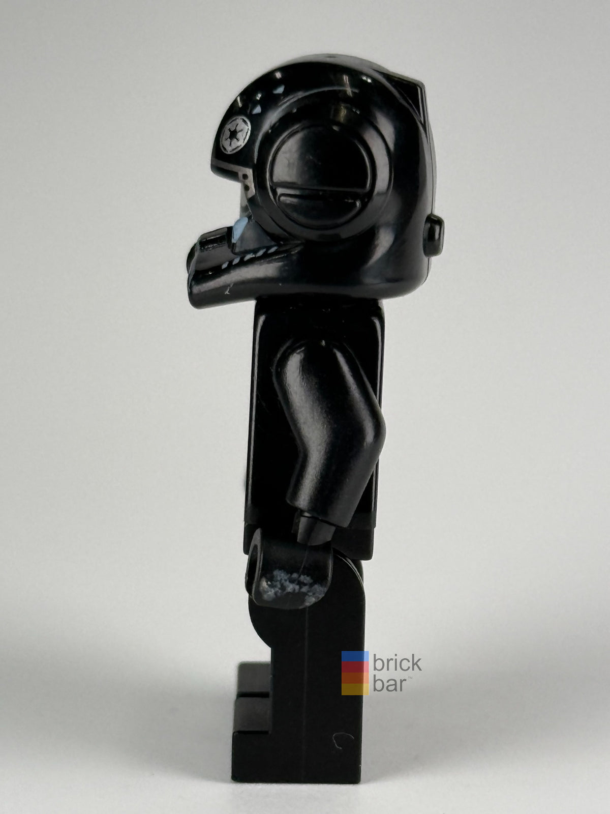 Imperial V-wing Pilot sw0304 LEGO Star Wars minifigure side view – Brick Bar