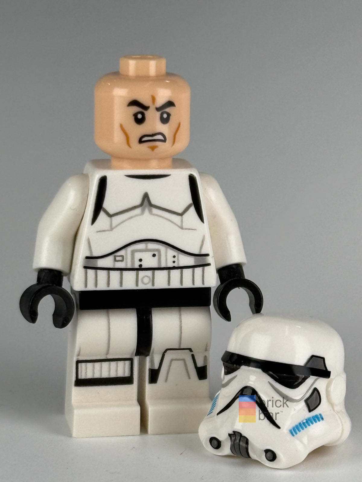 Imperial Stormtrooper sw0578 LEGO Star Wars Rebels minifigure helmet removed view – Brick Bar