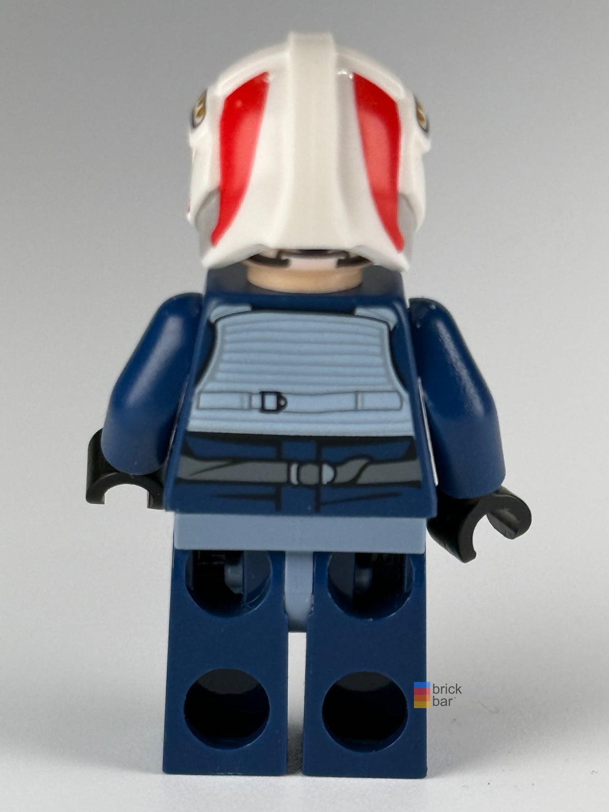 Rebel Y-wing Pilot sw0801 LEGO Star Wars minifigure back — Brick Bar