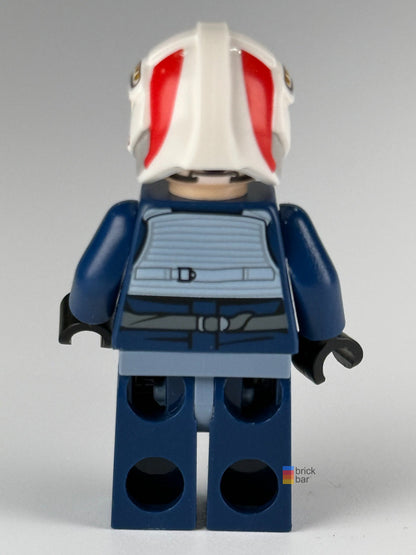 Rebel Y-wing Pilot sw0801 LEGO Star Wars minifigure back — Brick Bar