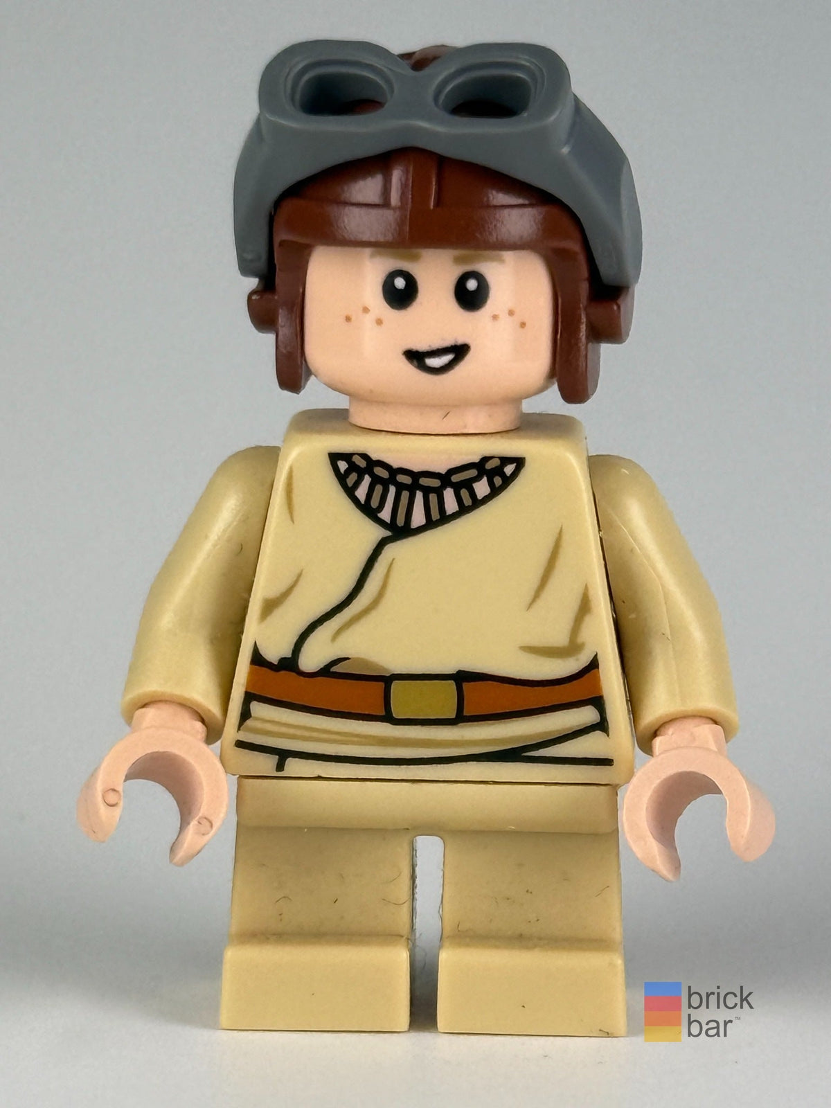 Anakin Skywalker sw1001 front view — Brick Bar™