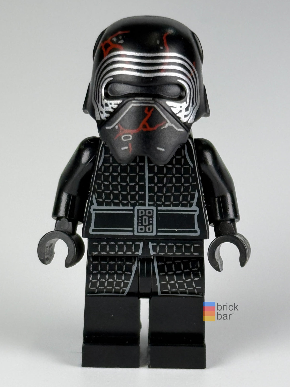 Supreme Leader Kylo Ren sw1072 LEGO Star Wars minifigure front view — Brick Bar