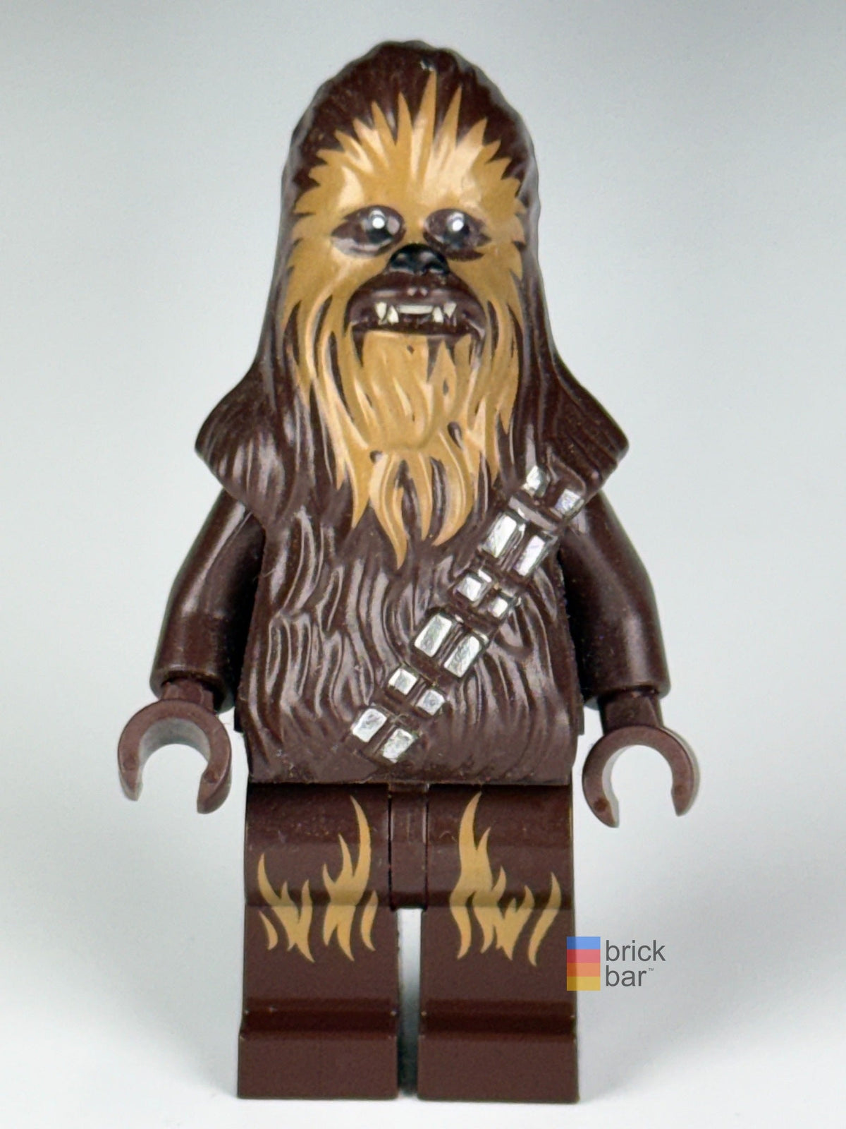 Chewbacca sw0532 LEGO Star Wars minifigure front view — Brick Bar™