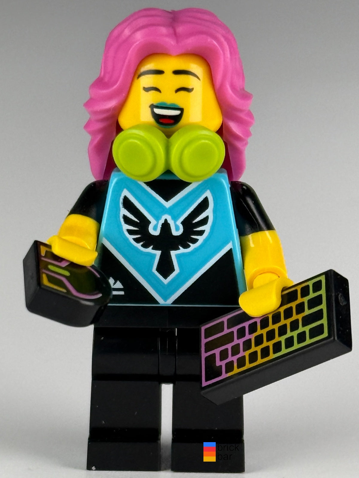 LEGO E-Sports Gamer col425, Series 25 — alternate face view