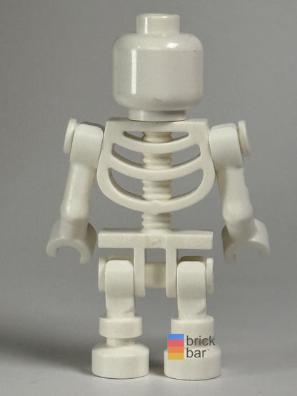 Brick Bar original photograph of Skeleton - Standard Skull, Bent Arms Vertical Grip gen047, back view