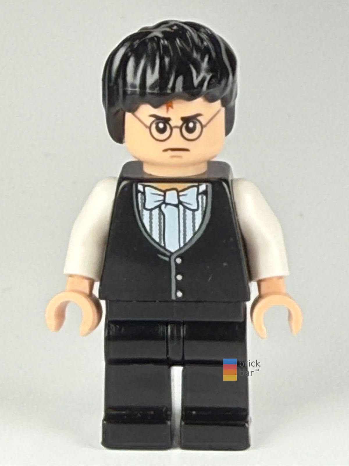 Brick Bar original photograph of Harry Potter - Yule Ball Vest and Bow Tie hp125, serious expression front view